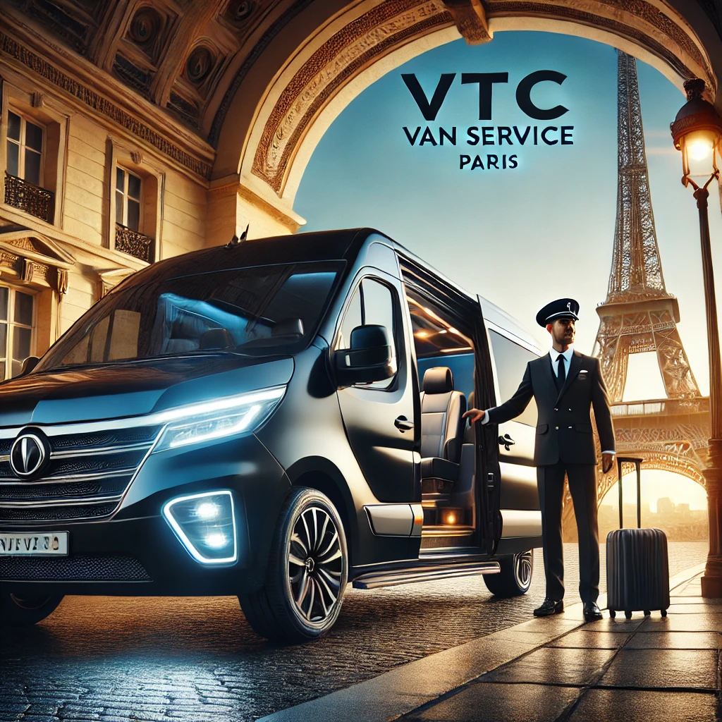 VTC VAN Paris 24h 7j Chauffeur VTC Van en ile de france